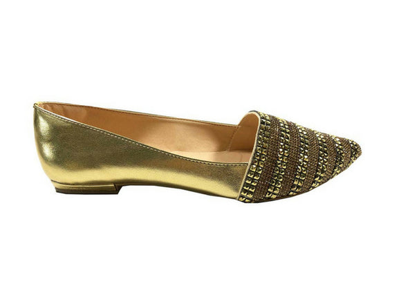 Flat Pointed Toe Golden / Ipanema Ouro