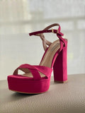Platform Pink Sandal Raphaella Booz