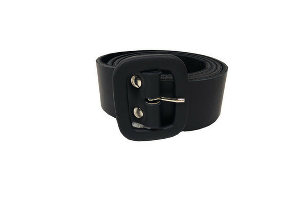 Wide leather waist belt Raphaella Booz