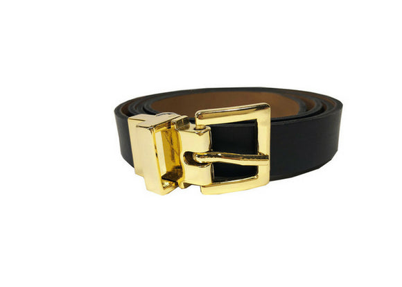 Black Leather Belt Raphaella Booz