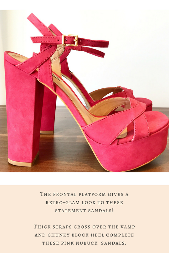 Platform Pink Sandal Raphaella Booz